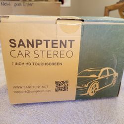 Sanptent 7inch Touchscreen  Car Stereo