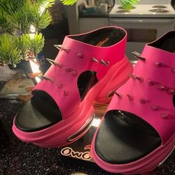 Anthony Wang Sandals (size 10) In Pink