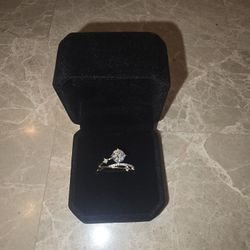 GRA Certified VVS1 Moissanite Bypass Ring 💎 - Passes Diamond tester 👍🏾