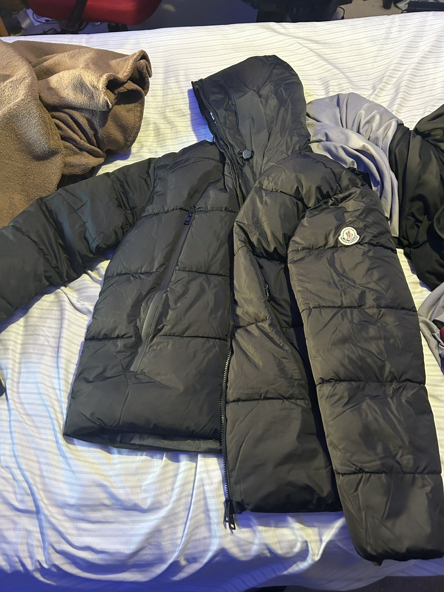 Moncler full zip puffer