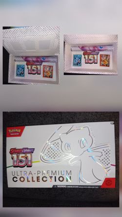 Pokemon 151 upc BOX Playmat and 2 packs sleeves