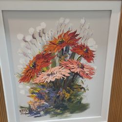 Original Signed Floral Art