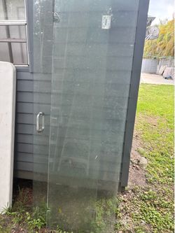 Bathroom tempered glass for free