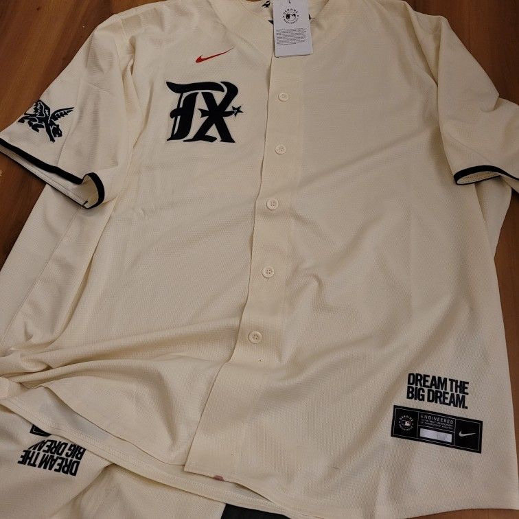 Men's Nike Marcus Semien #2 Cream Texas Rangers 2023 City Connect Replica  Player Jersey for Sale in Addison, TX - OfferUp