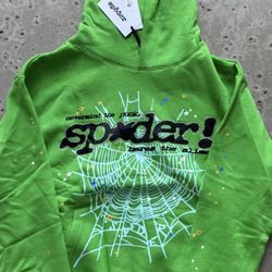 Spider Rhinestone Worldwide hoodie