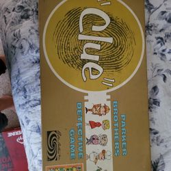 Clue Board Game, 1963