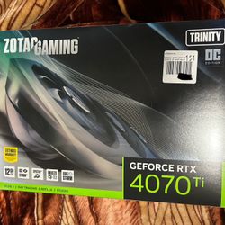 ZOTAC Gaming GeForce RTX 4070 ti 12gb Trinity OC GDDR6X