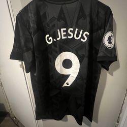 Original Arsenal London 2022/23 away Jersey GABRIEL JESUS kit size large