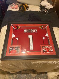 Kyler Murray Signed Framed Arizona Cardinals Jersey