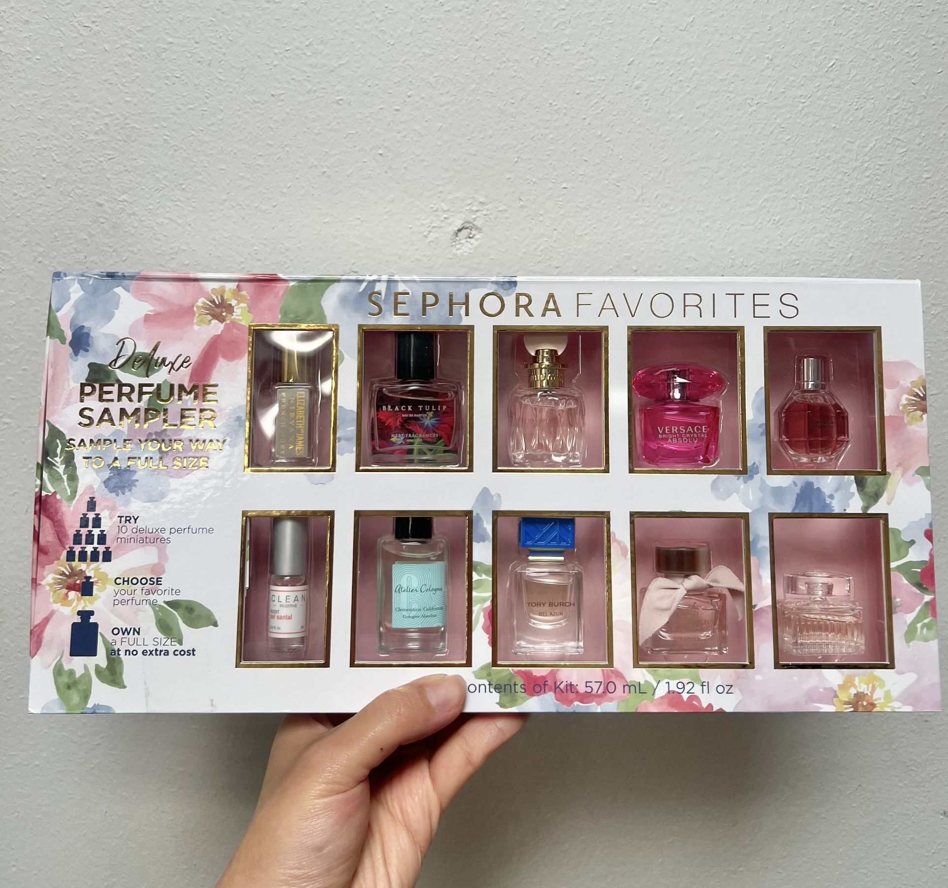 Sephora Favorites Deluxe Mini Perfume Sampler Set 1.9 Oz/57 ml NIB ( No Certifi). !!! Only mini perfume !!! Net size is 57ml Box not perfect