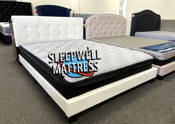 New Queen Bed With Mattress