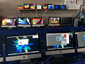 Computers iPads iMacs n more.