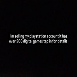 Playstation Account 