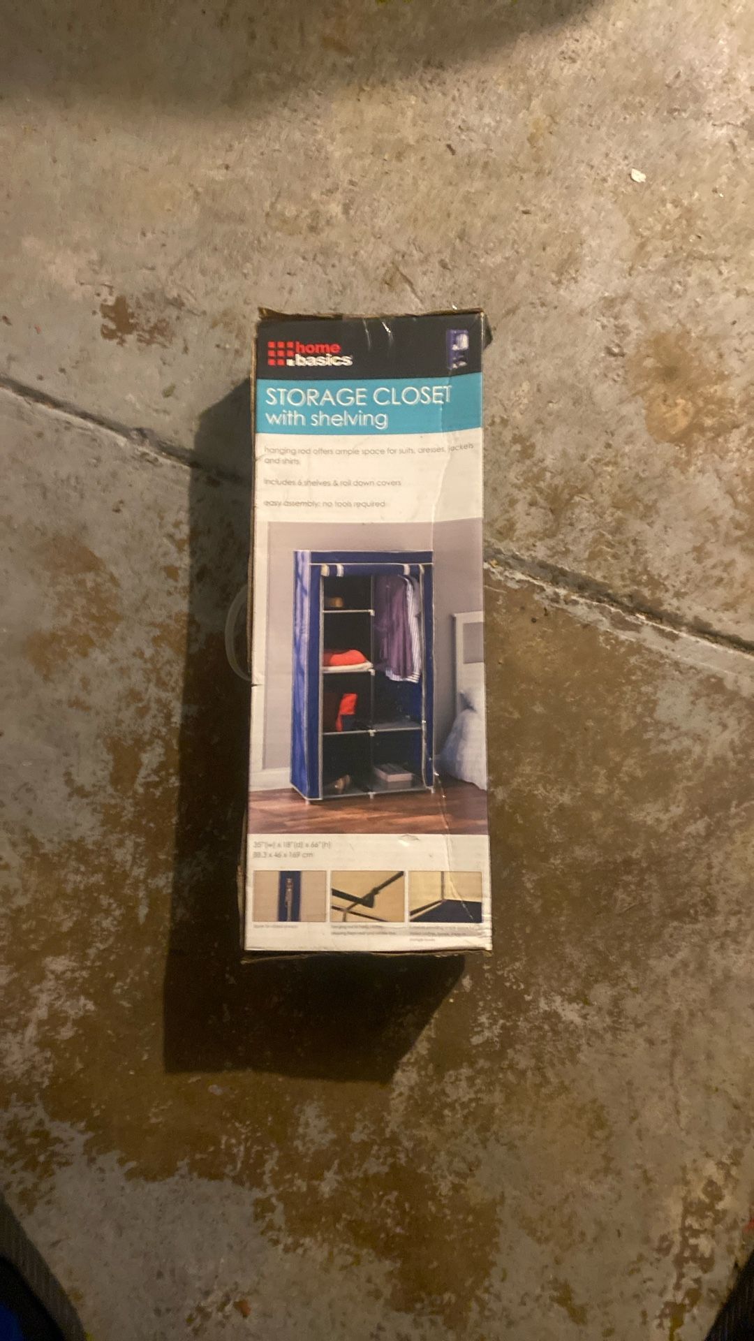 Storage Closet With Shelving