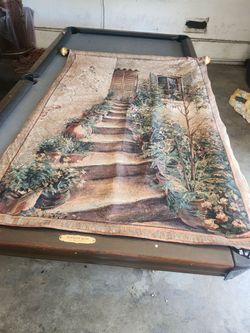 Vintage Roger Duvall Woven Tapestry Wall Art