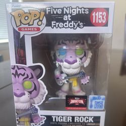 Funko  Five Nights at Freddy’s Tiger Rock Target Con limited edition exclusive 
