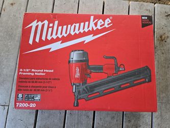 Milwaukee 3.5" Round Head Framing Nailer