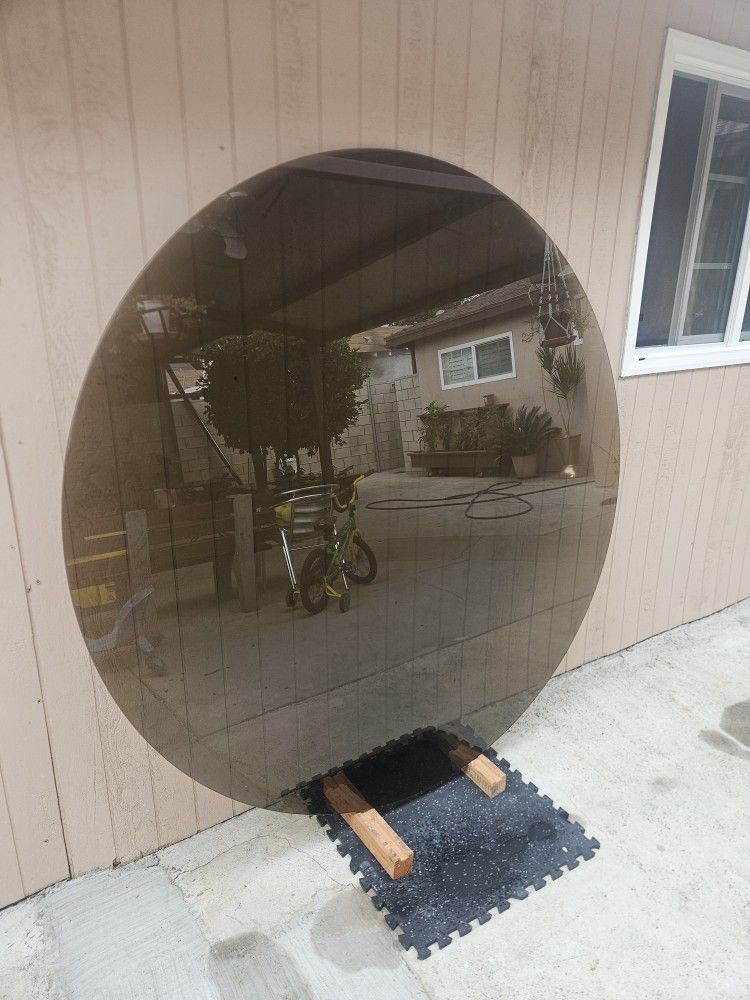 Large round five foot seven inches tabletop