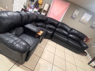 leather sectional couch