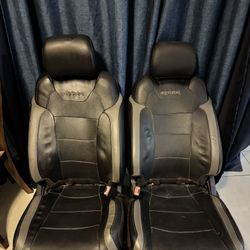 2018 raptor front oem seats 
