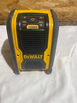 Dewalt speaker