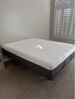 Queen Hybrid Mattress & Adjustable base Dr Oz Good Life