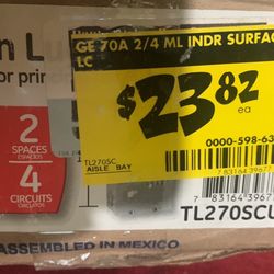 70 Amp 2-Space 4-Circuit Indoor Main Lug Load Center (TL270SCUA)