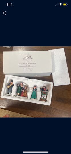 Department 56 Heritage Village Collection Chamber, Orchestra Set Of Four