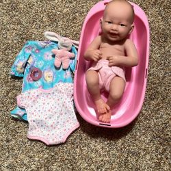 Realistic Baby Doll