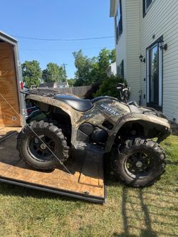 Yamaha Grizzly 4x4 ATV Camo