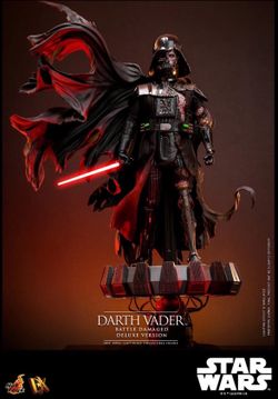 1/6 Hot Toys Darth Vader Battle Damaged Deluxe Figure