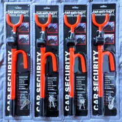 NEW SEALED Car security anti theft steering wheel lock