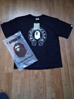 BAPE x Chrome Hearts Black Graphic T-Shirt