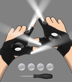 Brand New Flashlight Gloves