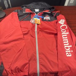 Ohio State Spartans Jacket Men's L CLG Flash Challenger II Windbreaker New