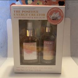 Wright's Apothecary Clear Quarts Infused Body Mist+oil Set