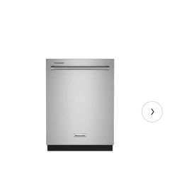 ☀️#0627 KitchenAid - 24" Front Control Built-In Dishwasher with Tub, ProWash Cycle, 3rd Rack, 39 dBA