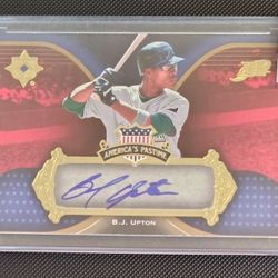 B.J. Upton Autograph 