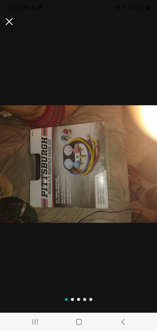 Pittsburgh A.C Manifold Gauge