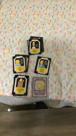 2003 Simpson trading card game