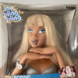RARE HARD TO FIND MY SCENE MY BLING BLING Barbie STYLING HEAD
