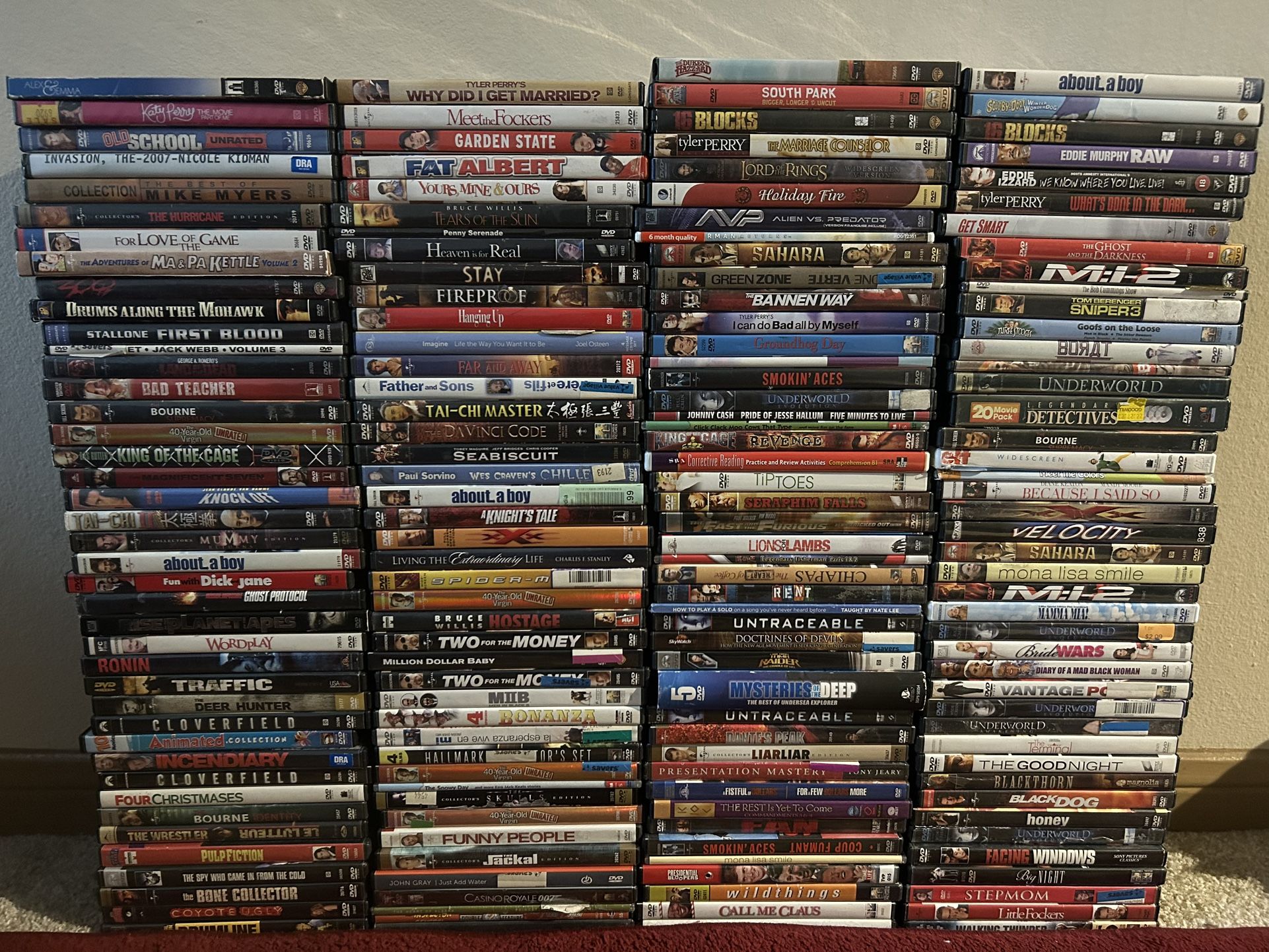 180 DVDs For 40
