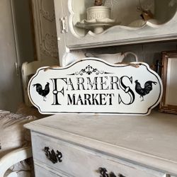 Farmers market Sign