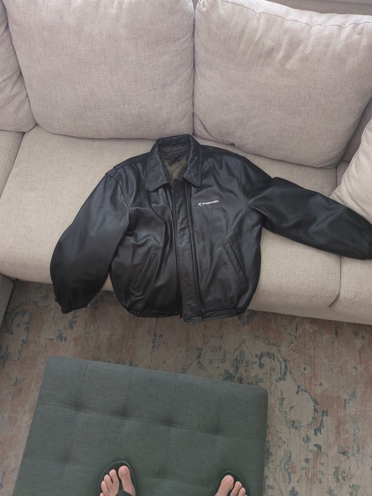 Embraer Leather Jacket