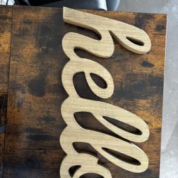 Wood Wall Decoration