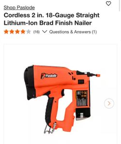 Paslode Brad Nailer