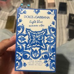 D&G Light Blue EDT 4.2oz/125ml 
