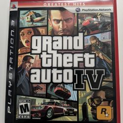 Grand Theft Auto 4 - Like New - Greatest Hits - PS3