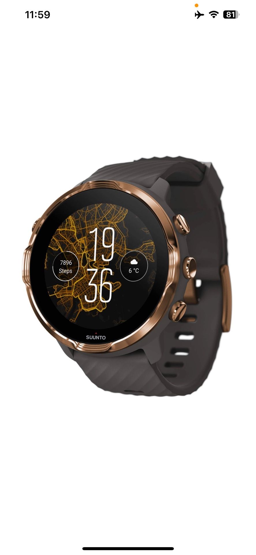 SUUNTO 7 GPS Sports Smart Watch - Graphite Black