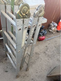 ladder opens 16ft